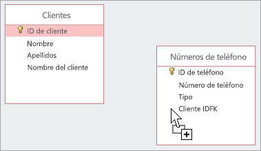Crear una relaci�n con el Panel de relaciones