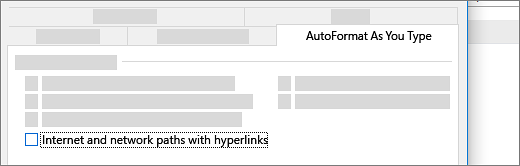 Internet and network paths with hyperlinks