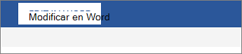 Editar en Word