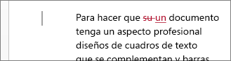 Control de cambios en la vista Todas las revisiones